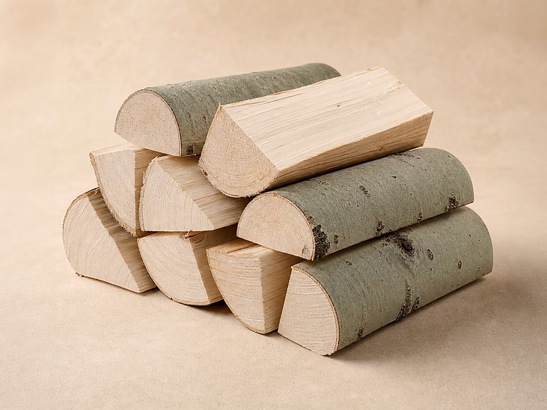 Берёзовый кругляк не колотый